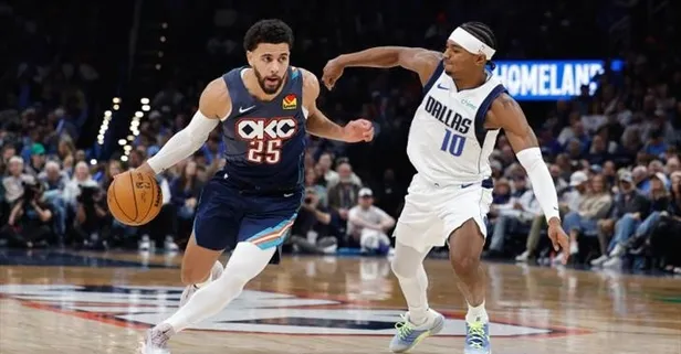 NBA’de Oklahoma City Thunder Dallas Mavericks’i 132-111 yendi!