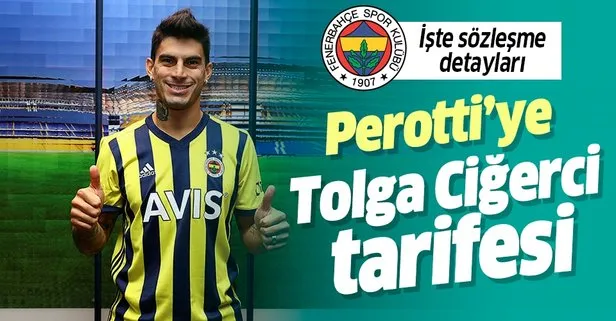 Fenerbahçe’den Diego Perotti’ye Tolga Ciğerci tarifesi! Sözleşme detayları belli oldu