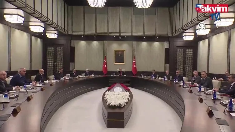Cumhurbaşkanlığı Kabinesi toplandı