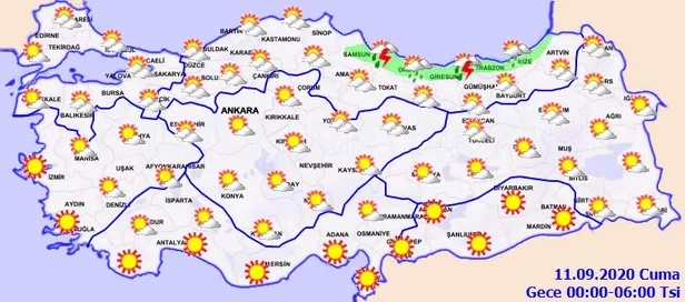 HAVA DURUMU | Meteorolojiden kuvvetli rüzgar uyarısı | 10 Eylül İstanbul'da hava nasıl olacak?-5