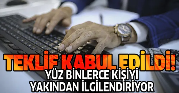 Kritik teklif İçişleri Komisyonunda kabul edildi