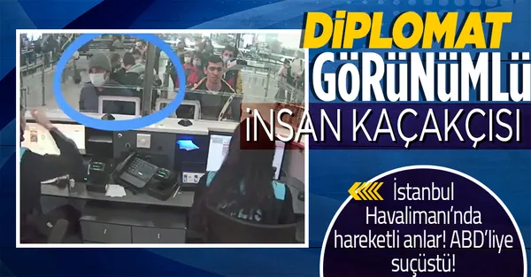İstanbul Havalimanı'nda hareketli anlar! ABD'li diplomat Suriye uyruklu şahsı yurt dışına kaçırırken suçüstü yakalandı-1