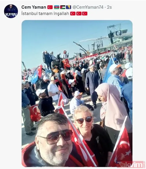 Başkan Erdoğan'dan "Teşekkürler İstanbul" paylaşımı! Tarihi mitingde yaşanan coşku yorumlara taştı - 13