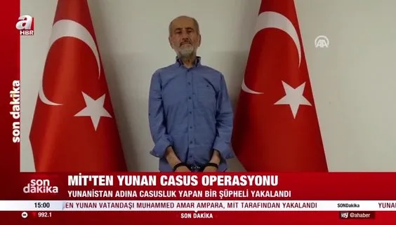 Yunan casus Muhammed Amar Ampara MİT tarafından yakalandı