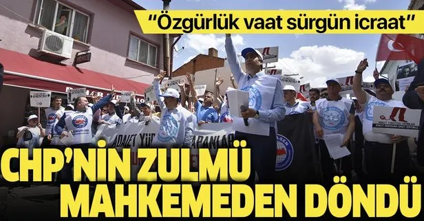CHP’li Eskişehir Odunpazarı Belediyesi’nde hukuksuz sürgün mahkemeden döndü