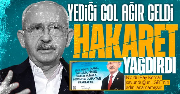 Başkan Erdoğan'ın başörtüsü golünü hazmedemeyen Kılıçdaroğlu'ndan skandal sözler! LGBT’ye arka çıkıp, hakaret yağdırdı!