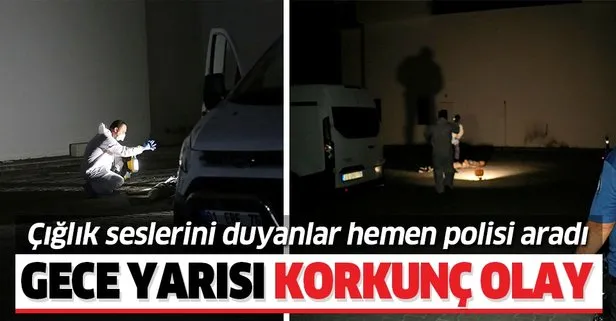Adana’da korkunç olay! Çığlık sesini duyanlar ekiplere haber verdi