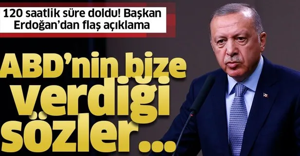 Başkan Erdoğan’dan ’Güvenli Bölge’ açıklaması