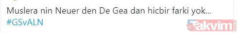 Muslera kalesinde devleşti! Sosyal medyada yer yerinden oynadı... - 48