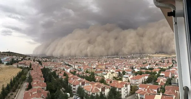 Ankara Polatlı kum fırtınası! Ankara kum fırtınası neden oldu? Kum fırtınası neden olur?