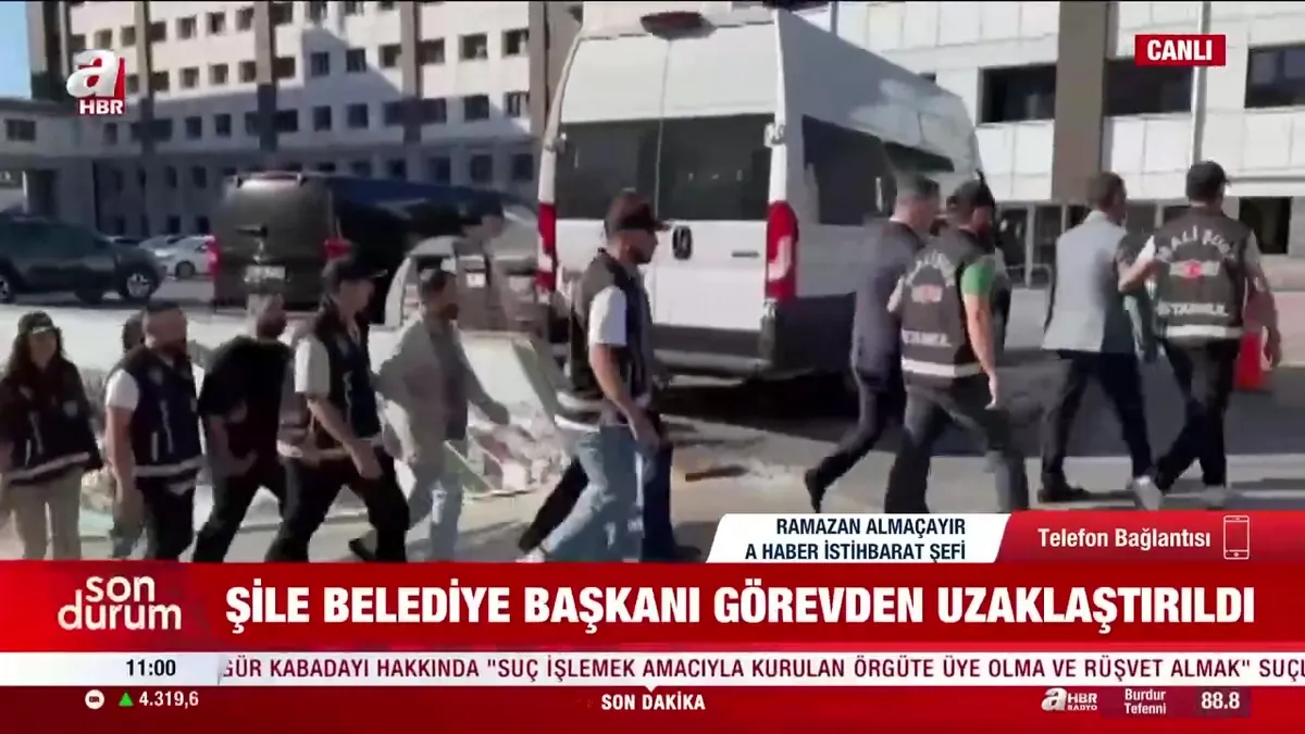 Şile Belediye Başkanı Özgür Kabadayı görevden uzaklaştırıldı