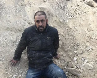 Teslim olan teröristin fotoğrafında şoke eden detay