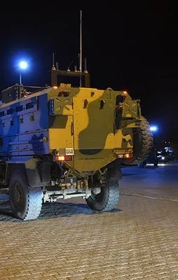 Askeri konvoya hain saldırı