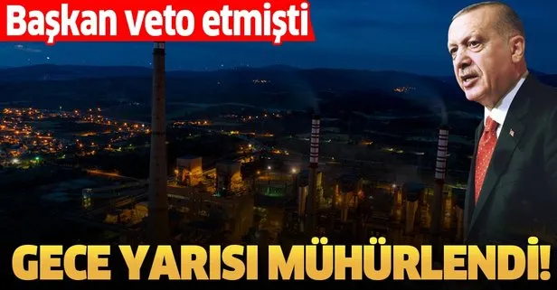 Başkan Erdoğan veto etmişti... Soma’daki termik santral mühürlendi!
