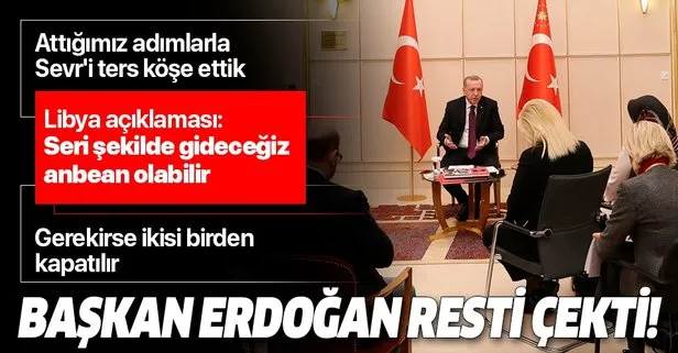Başkan Erdoğan'dan önemli açıklamalar