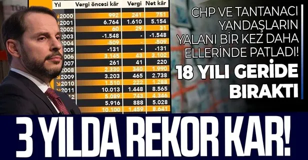 Merkez'den 3 yılda rekor kâr: 163 milyar TL