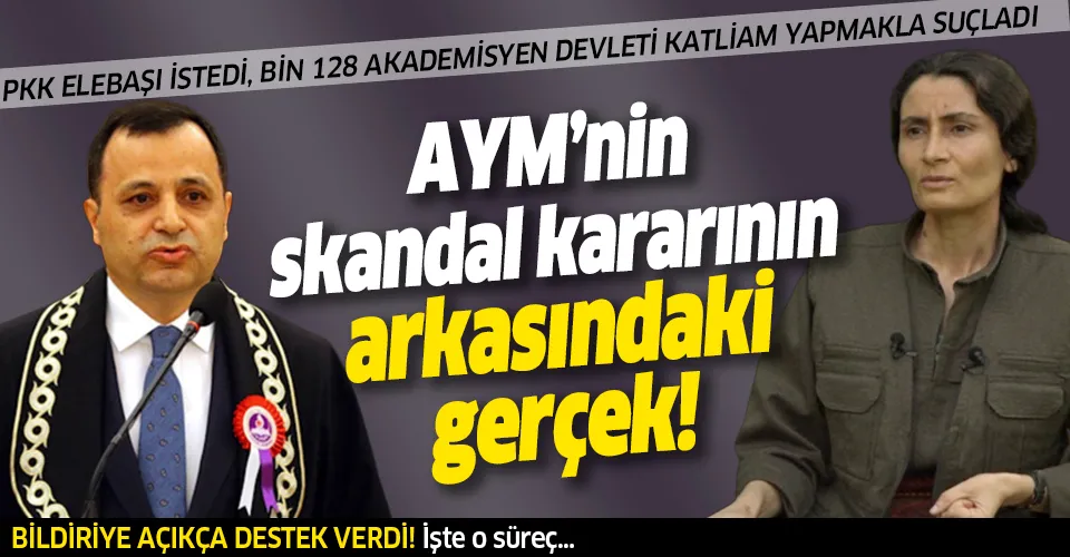 PKK elebaşı Bese Hozat istedi, bin 128 akademisyen devleti katliam yapmakla suçladı! İşte o süreç...