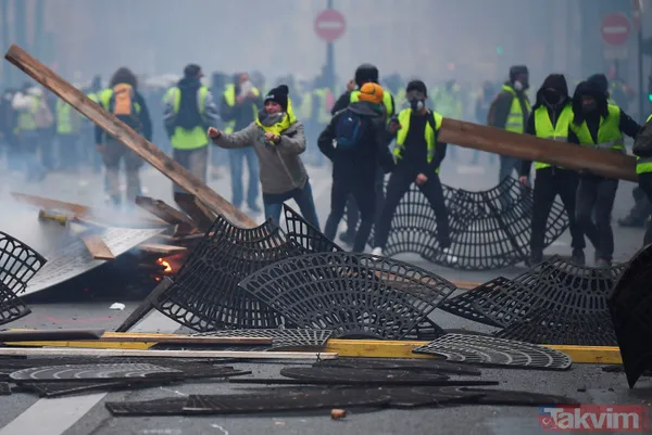 Fransa'daki Sarı Yelekliler'in eyleminde Gezi Parkı izleri - 14