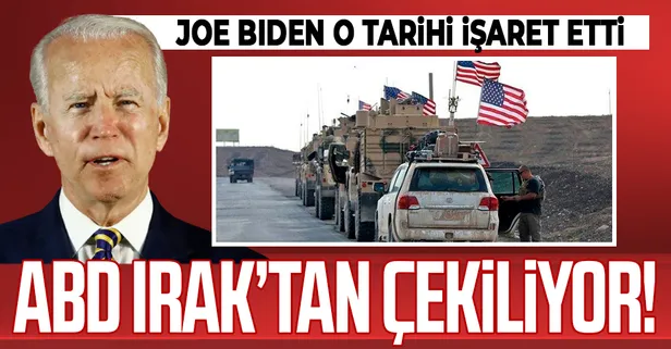 Irak'taki ABD muharip güçleri çekiliyor: Biden tarih verdi