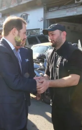 Bakan Albayrak'tan esnaf ziyareti