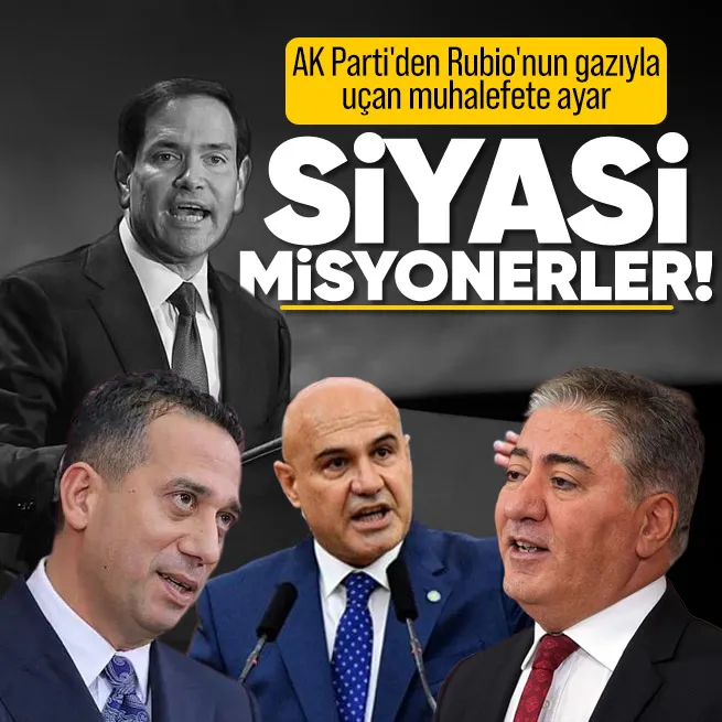 AK Parti Sözcüsü Ömer Çelikten Marco Rubionun gazına gelen CHPye tepki: Siyasi misyoner gibi hareket ediyorlar