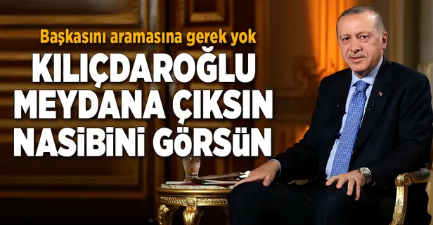 Erdoğan'dan Kılıçdaroğlu'na adaylık çağrısı