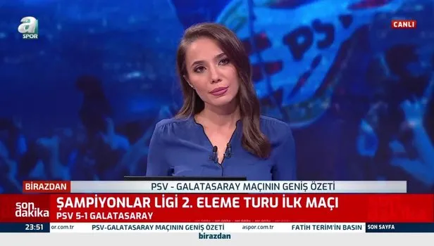 SON DAKİKA: Galatasaray, deplasmanda PSV'ye 5-1 mağlup oldu