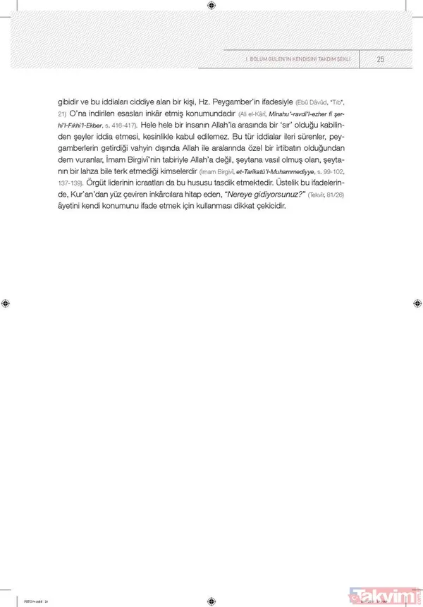 Mehmet Görmez Diyanet'in FETÖ raporunu açıkladı - 23