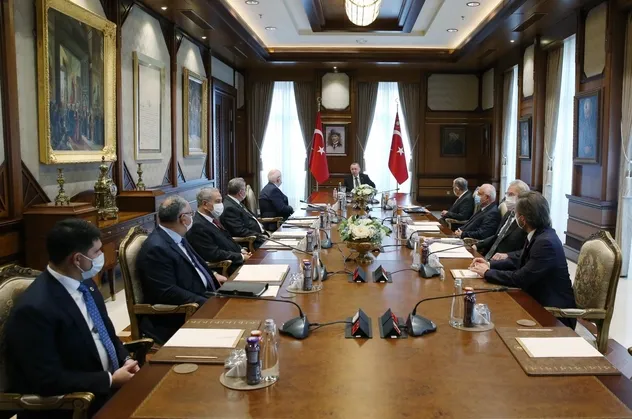 Cumhurbaşkanlığı Yüksek İstişare Kurulu, Başkan Erdoğan liderliğinde toplandı