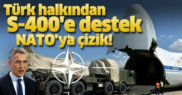 Türk halkından S-400'e destek NATO'ya çizik