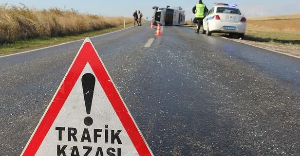 Ankara'da feci kaza! Elektrik direği devrildi 5 araç birbirine girdi