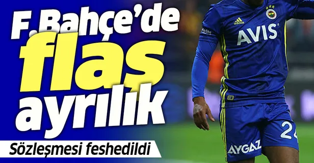 Fenerbahçe'de flaş ayrılık! Garry Rodrigues'in sözleşmesi feshedildi