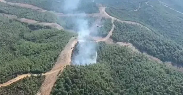 Son dakika: İzmir’deki orman yangını kontrol altında
