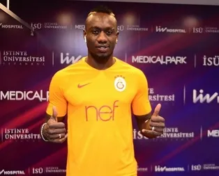 Galatasarayın yeni transferi Mbaye Diagne sağlık kontrolünden geçti