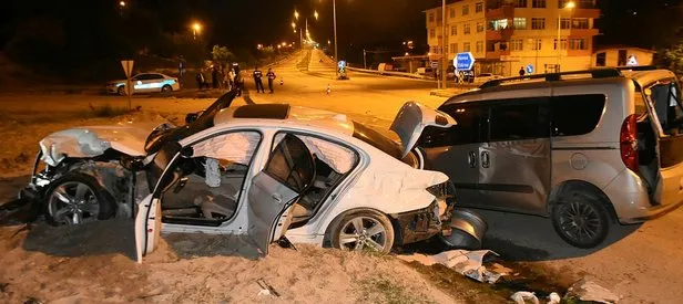 Edirne’de ticari araçla otomobil çarpıştı! 4 yaralı