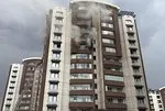 Başkentte yangın alarmı! 14 katlı binadan dumanlar yükseldi