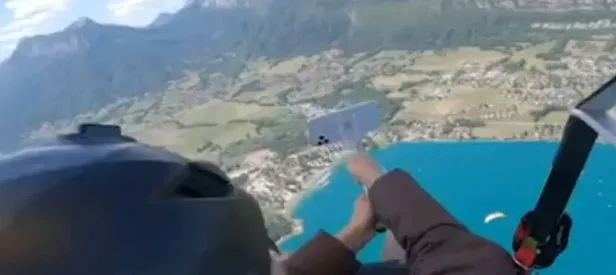 Havada dehşet! Her şey bir anda oldu