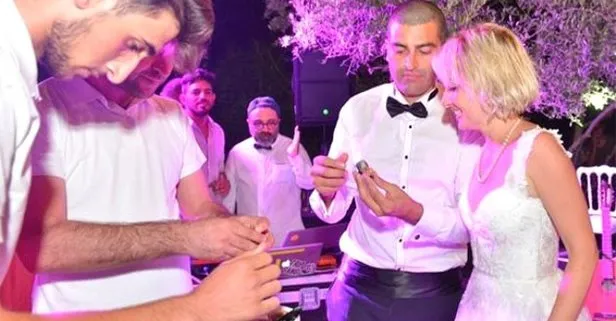 Ünlü çift evlendi! Düğünde pasta yerine mide dolma servis edildi