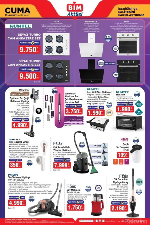 BİM 16-19 Aralık aktüel kataloğu! Yılbaşı afişi geldi - 10