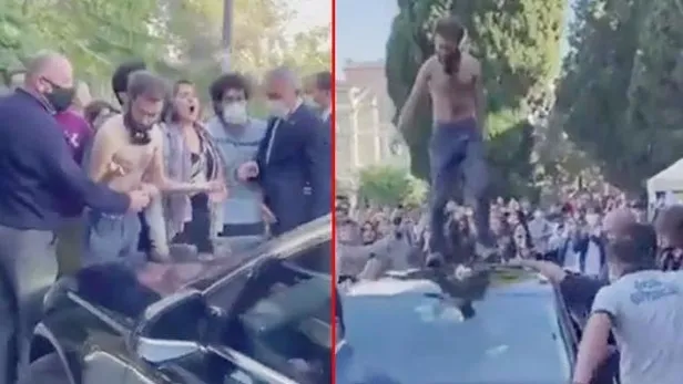 Başkan Erdoğan'dan Boğaziçi'nde rektörün aracının üstüne çıkıp slogan atan vandallara sert tepki: Bunlar öğrenci değil-2