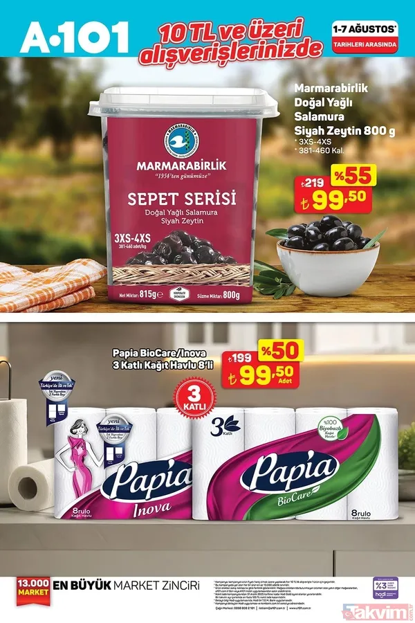 A101 7 Ağustos Perşembe kataloğu açıklandı! Bu hafta neler var? İşte tam ürün listesi ve fiyatlar - 23
