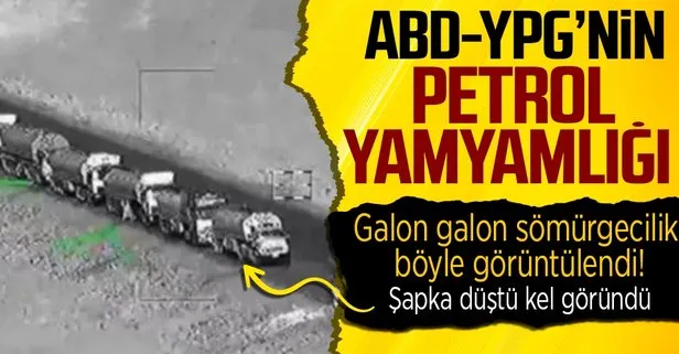 ABD ve YPG’nin petrol hırsızlığı! Suriye petrolünün yüzde 83’ünü böyle sömürüyorlar