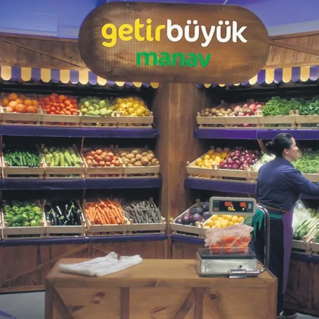 Market cepe girdi!