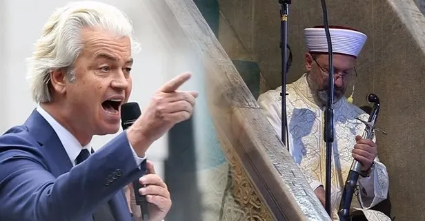 Diyanet İşleri Başkanı Ali Erbaş’tan Hollandalı aşırı sağcı siyasetçi Geert Wilders’e Ramazan tepki