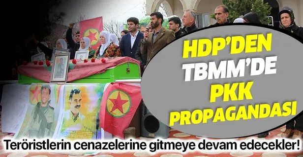 HDP’den PKK’lı teröristlerin cenazelerine gitmeyi sürdürecekleri açıklaması geldi! AK Parti tepki gösterdi