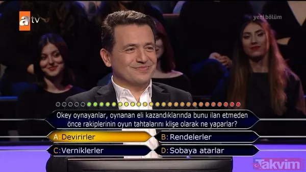 Kim Milyoner Olmak İster'de dikkat çeken Türk Dil Kurumu sorusu! Tsunaminin diğer adı nedir? - 9