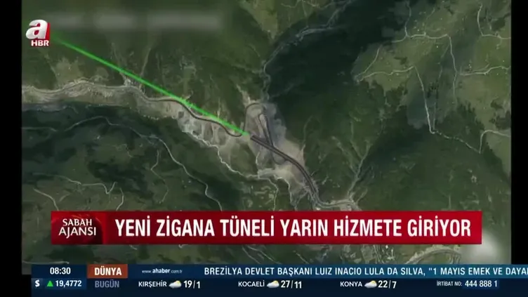 Yeni Zigana Tüneli için geri sayım başladı!