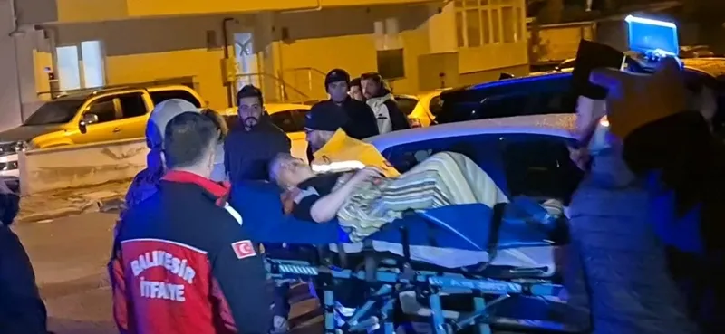 Balıkesir'de rehine krizi (İHA)