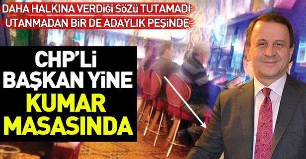 CHP’li Silivri Belediye Başkanı Özcan Işıklar kumar masasında görüntülendi