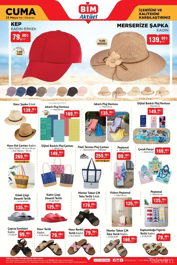 🏖️ Yazlık Giyim Ve Plaj Ürünleri 🩱 Tesettür Mayo – 499 Tl 👙 Şort Mayo Kadın – 165 Tl 🩳 Hambez Şort Erkek – 199 Tl 👗 Pareo Kadın – 479 Tl 🩳 Deniz Şortu...